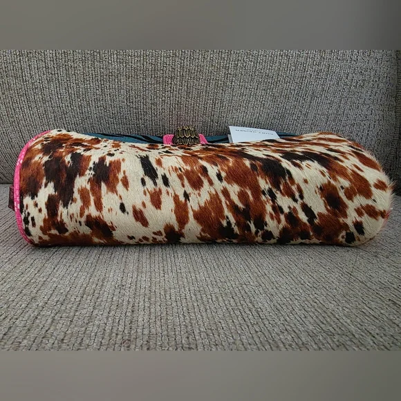 Kurt Geiger Wild Animal Print Leather & Calf Hair Shoulder Bag - New With Tags - Picture 5 of 15